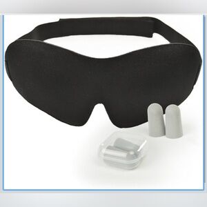 LIVINGPURE™ 3D Contoured Sleep Mask Set – Block Light, Sleep Deep